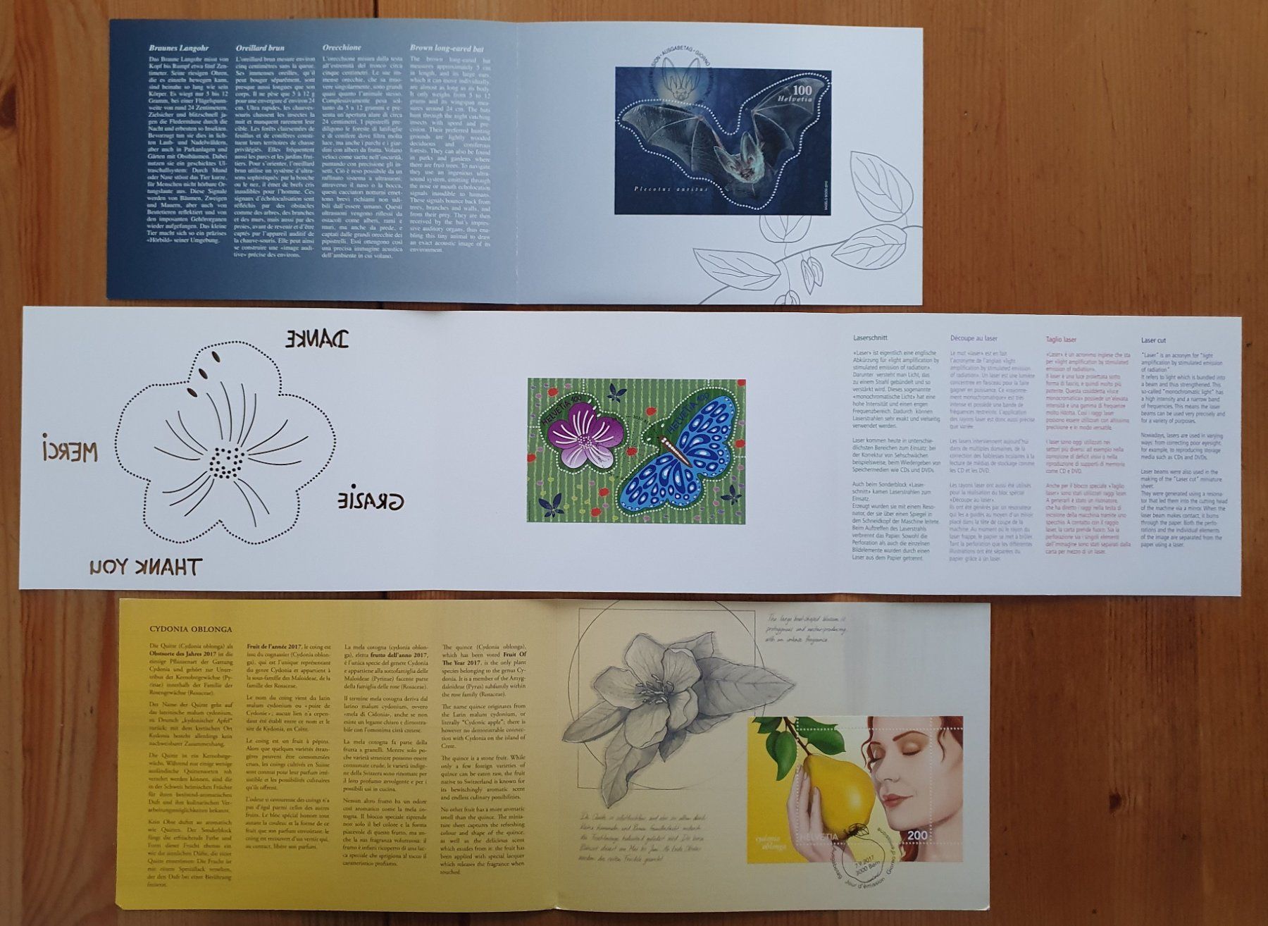 Alle Briefmarken: Lot: 8 verschiedene Abonnements -  Geschenkfolder – Gebraucht aus Dällikon von Minita 2