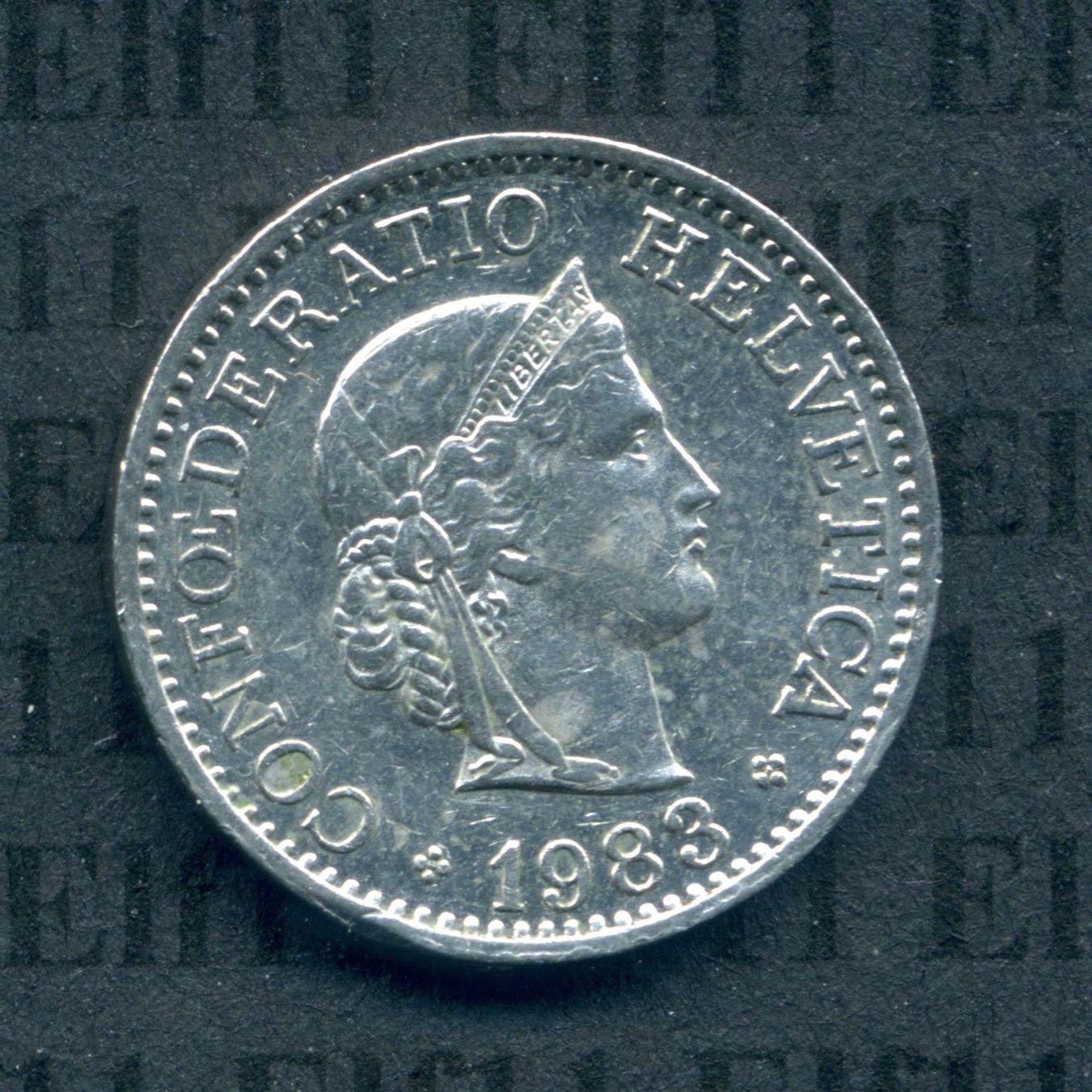 Tutti le monete: CHF___0.10 1983 -vz 10 Rappen – Usato da Widnau venduto da Elf11