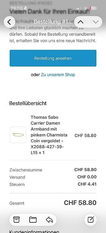 Bracciali & Braccialetti: Thomas Sabo gold Armband ORIGINAL NEU – Usato da Reinach venduto da Lenal001