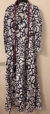 Sommerkleid Nui 100% Baumwolle Made in Italy