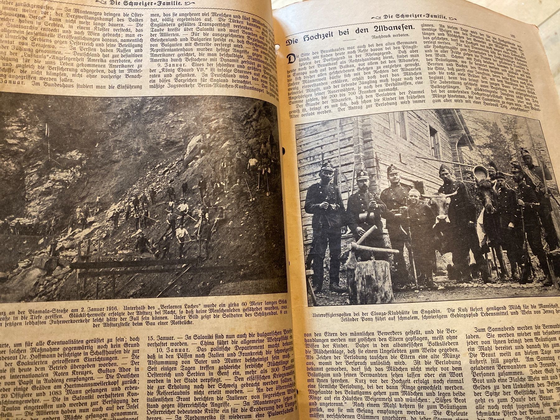 Zeitschriften & Magazine: Die Schweizer Familie 1916 Zeitschrift – Gebraucht aus Prosito von Danielehh 1