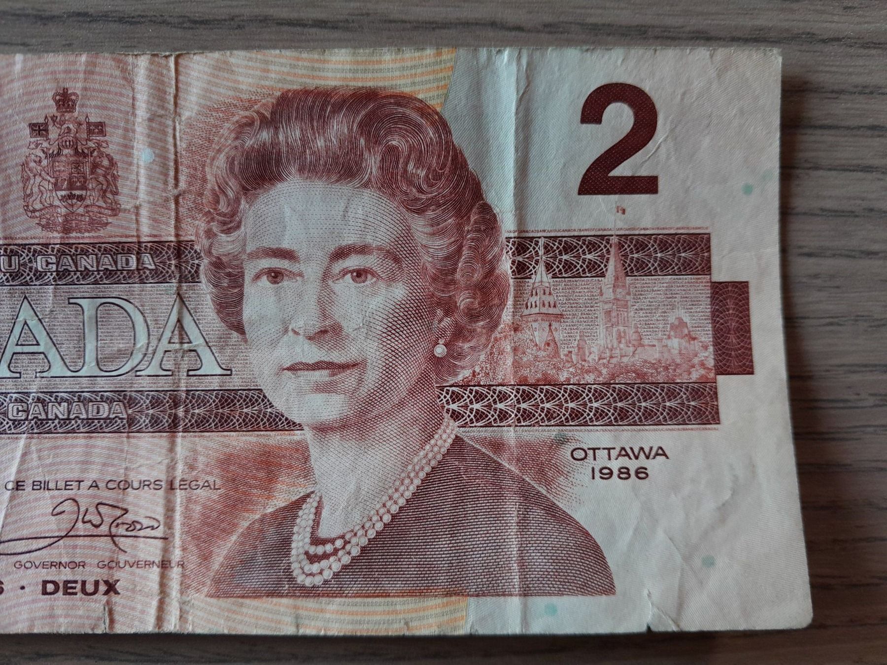 Banconote: Banknote Kanada, 2 Dollar, 1986 – Usato da Neuheim venduto da discovery27 1