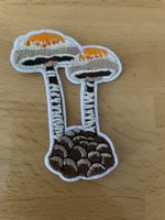 Champignon Pilz Fungo Patch Sticker Aufnäher 12