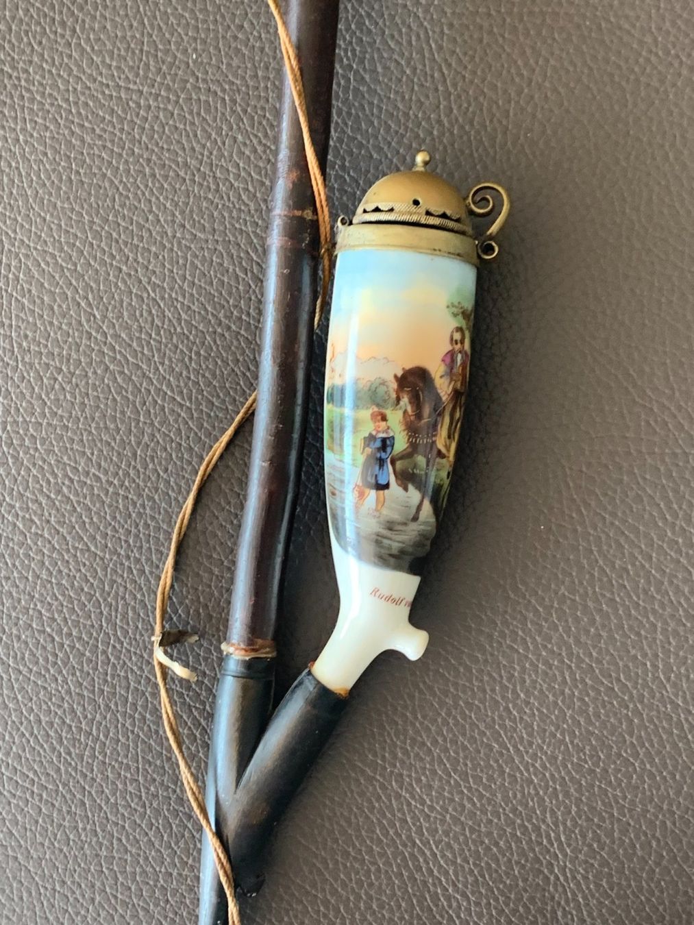 Pipe & Accessori: Pfeife antik, Rudolf von Habsburg – Usato da Laax GR venduto da wil_66wq