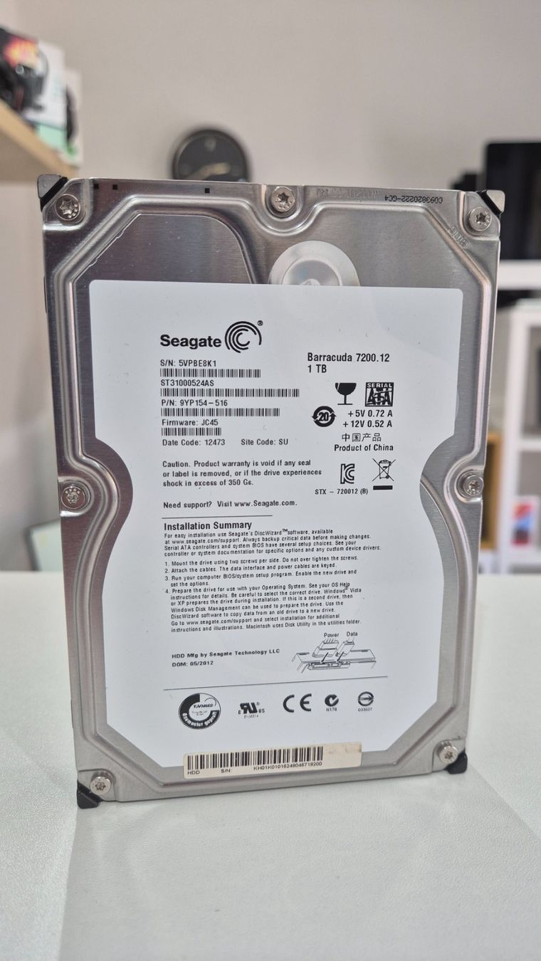 Seagate Harddisks: HDD 3.5 Seagate 1To – Gebraucht aus Chatel-St-Denis von Teck7