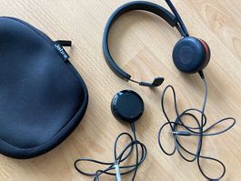 Jabra Evolve 20 SE Headset mit Tasche