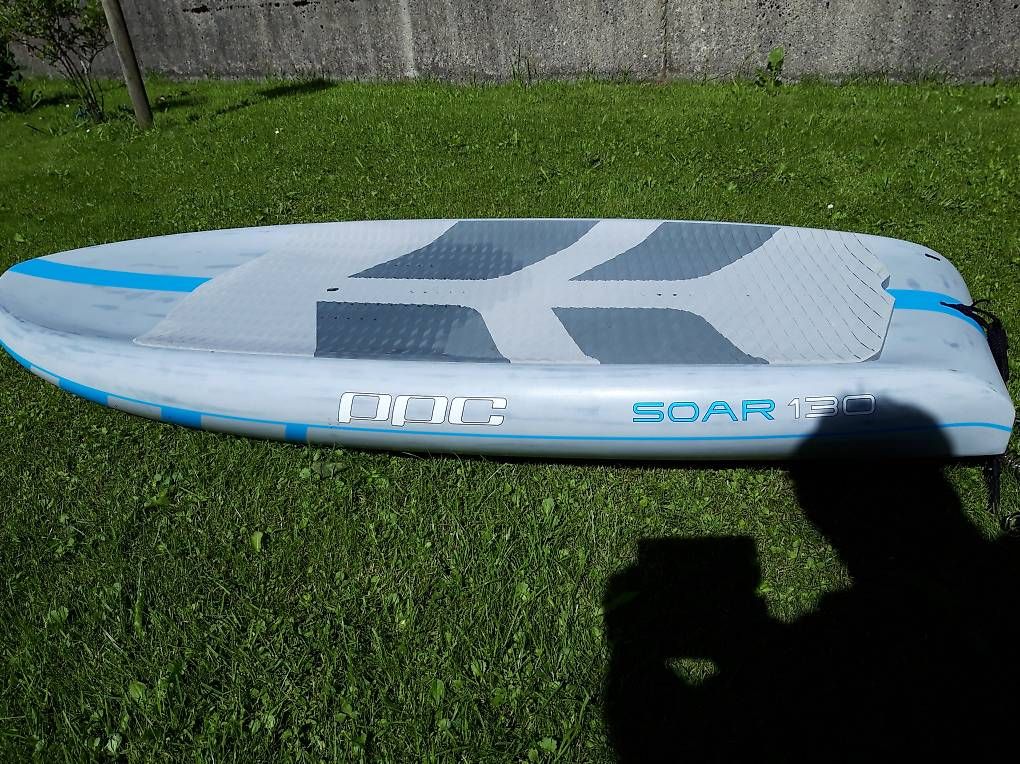 Tavole da surf e di nuoto:           Wingfoilboard PPC- Soar 130 Lt. neuwertig – Usato da gross venduto da maese-1 2
