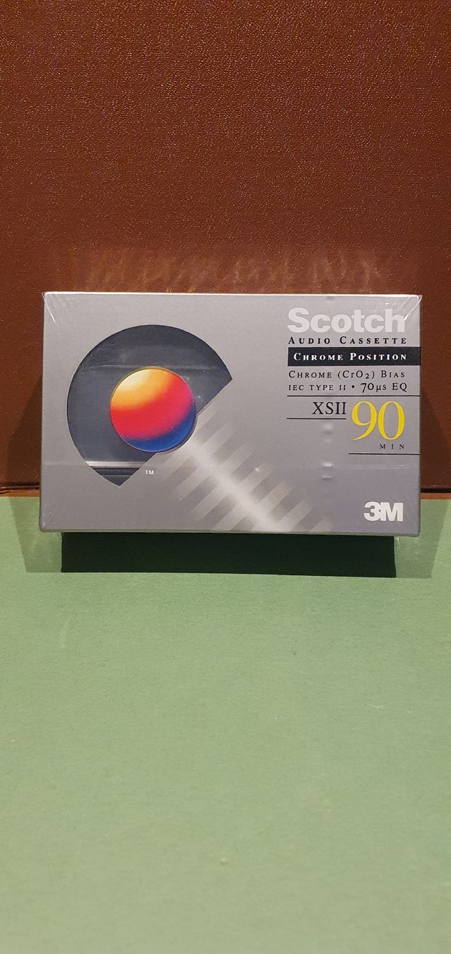 Kompaktkassetten: Lot de 2 cassettes audio Scotch XSII 90  – Neu und originalverpackt aus Sion von Timevintage