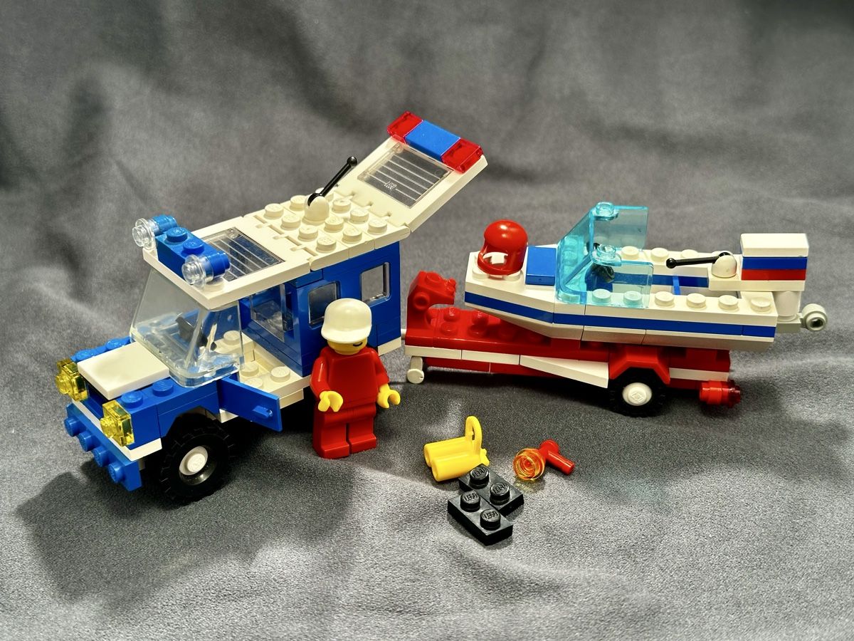 Lego Giocattoli: Lego 6698 RV with speedboat – Usato da Bellinzona venduto da Alby_C. 1