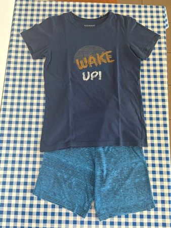 Kinder kurzer Pyjama von Schiesser Gr.152