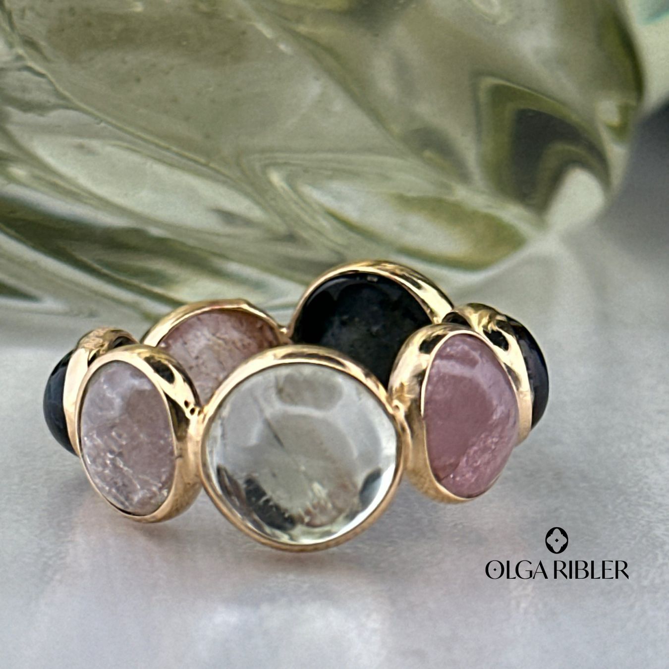 Olga Ribler Anelli: Turmalin Ring Sterling Silber  Ringgrösse 58 – Nuovo (secondo la descrizione) da Luzern venduto da Schmuckoutlet 4