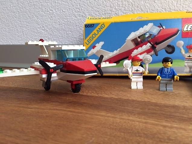 Kit di costruzioni: Lego Legoland Propellerflugzeug 6687 – Usato da Biezwil venduto da rip0505 2