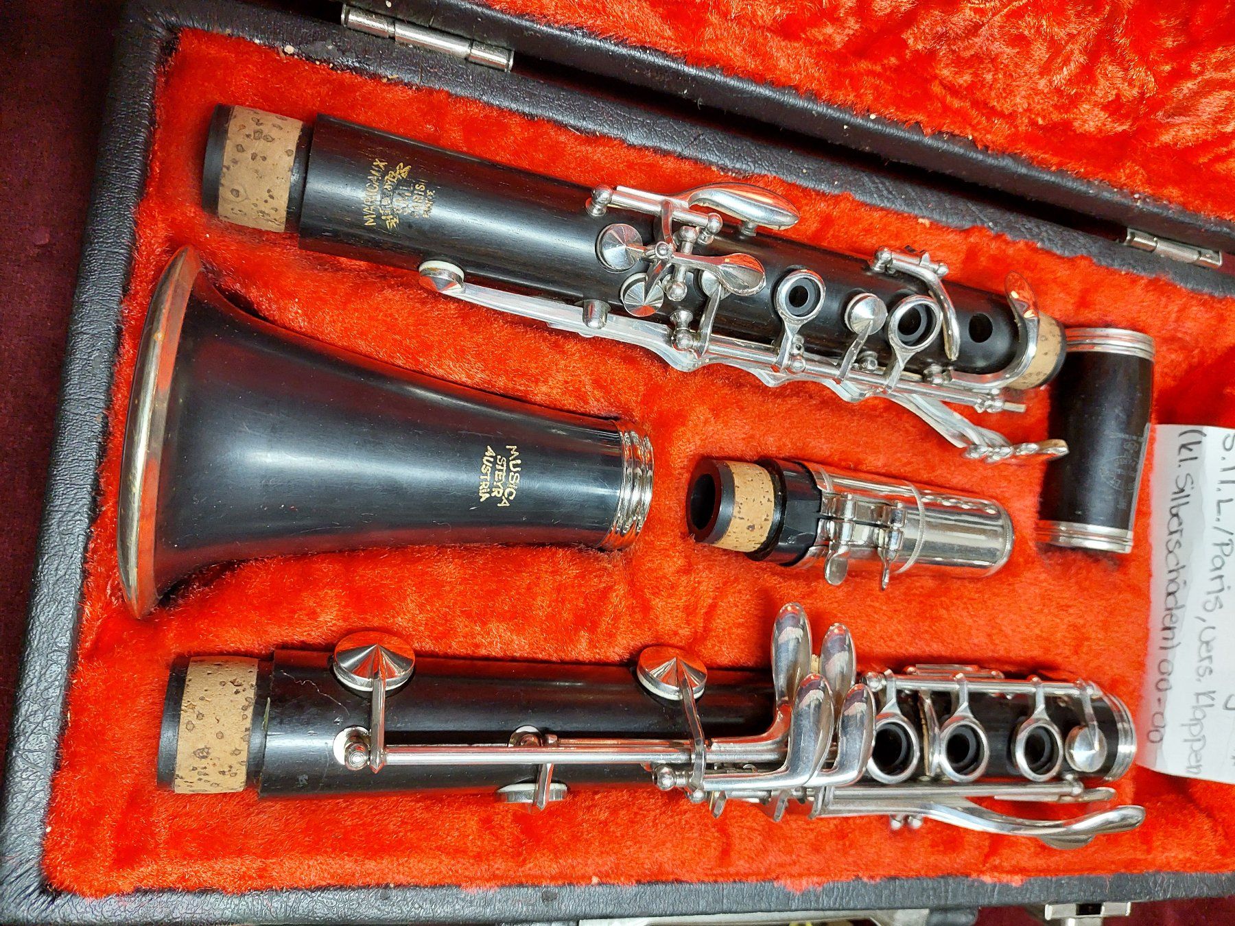 Strumenti musicali: Klarinette Marigaux S.M.L. Revidiert & Kontrolliert – Usato da Davos-Platz venduto da musikhauskollegger 3