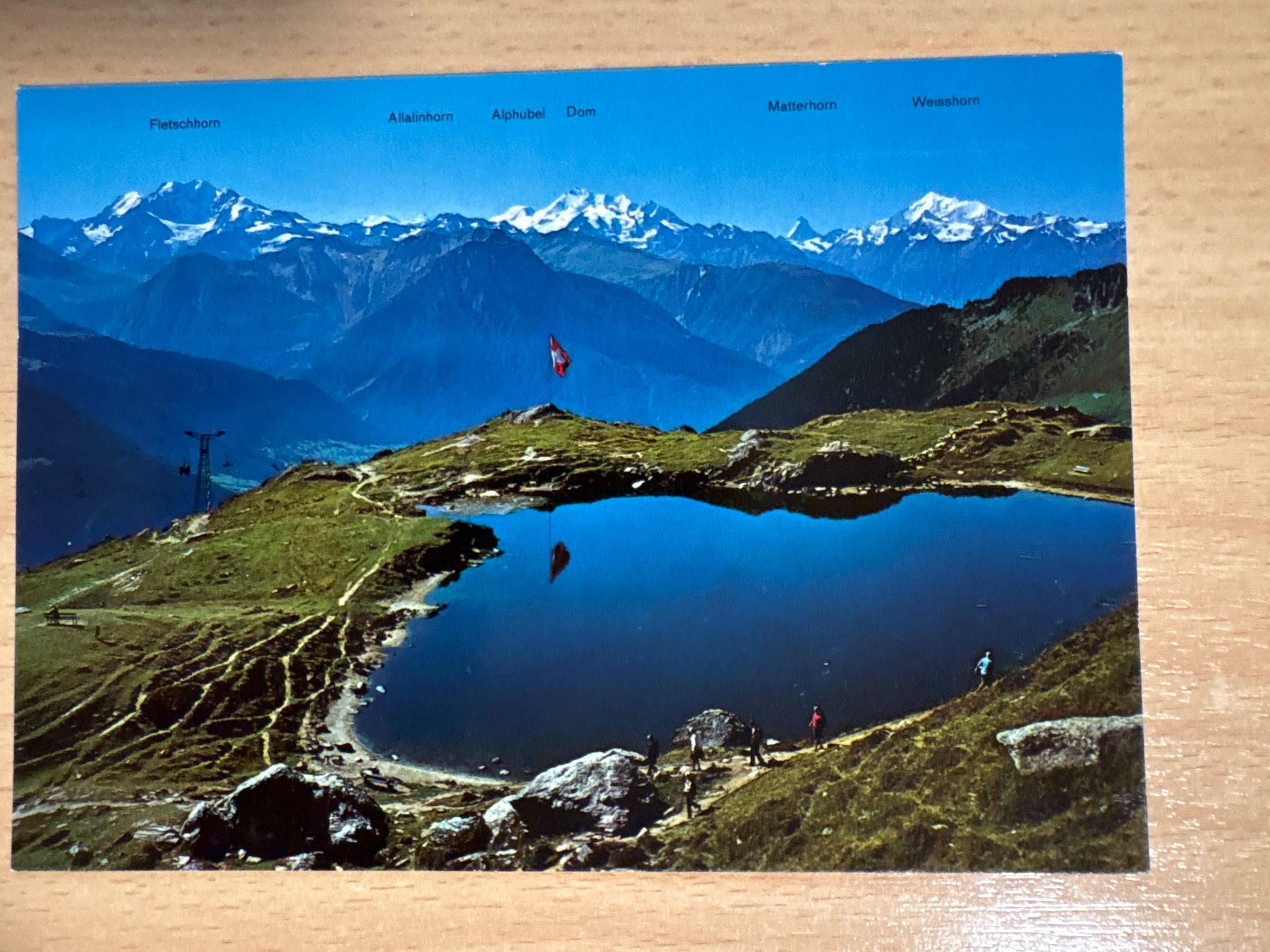 Ansichtskarten: Ansichtskarte Blausee Rieder- Bettmeralp gebraucht – Gebraucht aus Ibach von lisch3