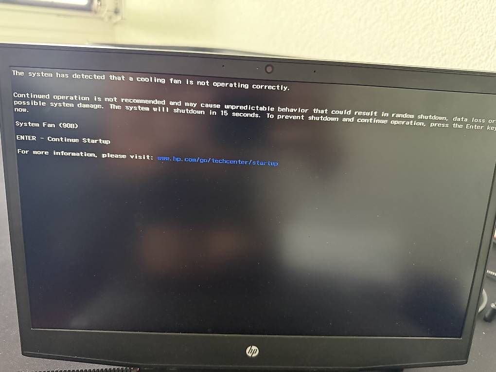 Notebooks: HP Pavilion Gaming Laptop - Systemfan error – Gebraucht aus Rorschach von ber_sz72 2