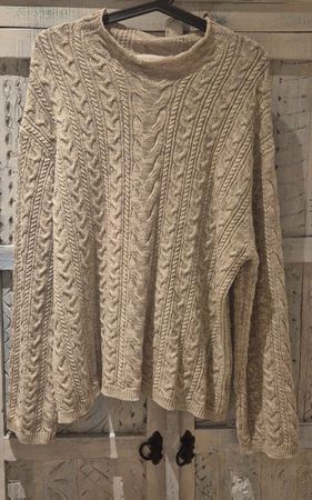 Warmer Strickpullover für kalte Wintertage, Grösse L