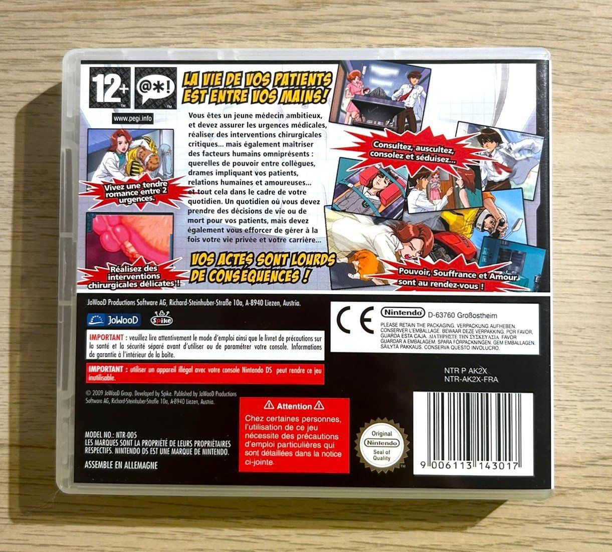 Nintendo Giochi: Lifesigns: A coeur ouvert Nintendo DS – Usato da St. Gallen venduto da Alpine.Arcade 1
