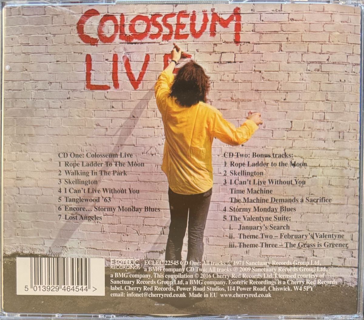 CD: Colosseum Live (2xCD) – Nuovo (secondo la descrizione) da Wettswil venduto da osoma99 1
