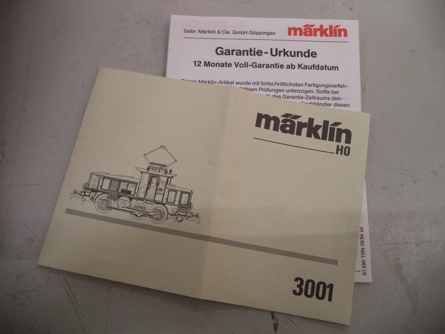 Märklin Modelleisenbahnen: Märklin HO Zugpackung  E 63  Nr. 28722 – Neu und originalverpackt aus Rieden AG von Wirth03 5
