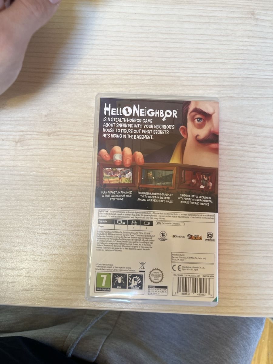 Nintendo Jeux: Hello Neighbor Nintendo Switch 1 – Neuf (Voir description) à Gstaad par mig_t7bg 2