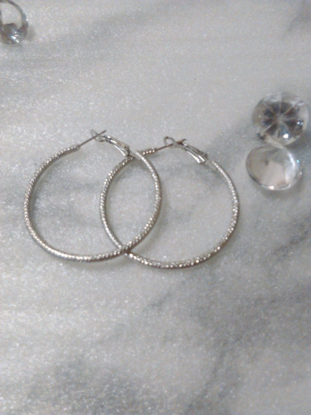 Boucles d'oreille: ohrringe modeschmuck,silber farbe – Neuf (Voir description) à Basel par bijoutrie_4 5