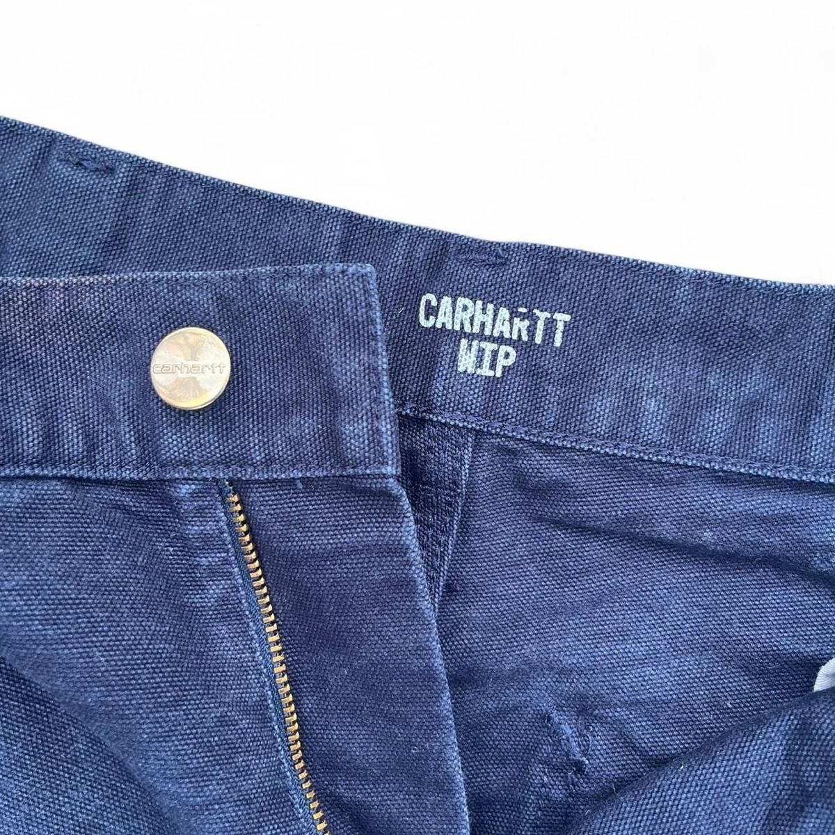 Carhartt Pantaloni: Carhartt WIP Workpants Single Knee Navy – Usato da Riehen venduto da art_c76v 3