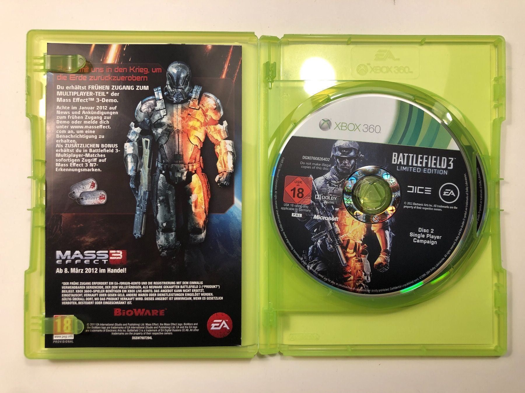 Microsoft Giochi: Battlefield 3 Limited Edition Xbox 360 – Usato da Kestenholz venduto da Mad18 2