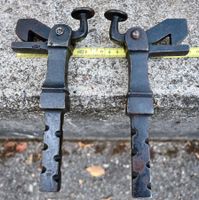 antik Torfeststeller TÜRFESTSTELLER 2 Gusseisen punze 3B