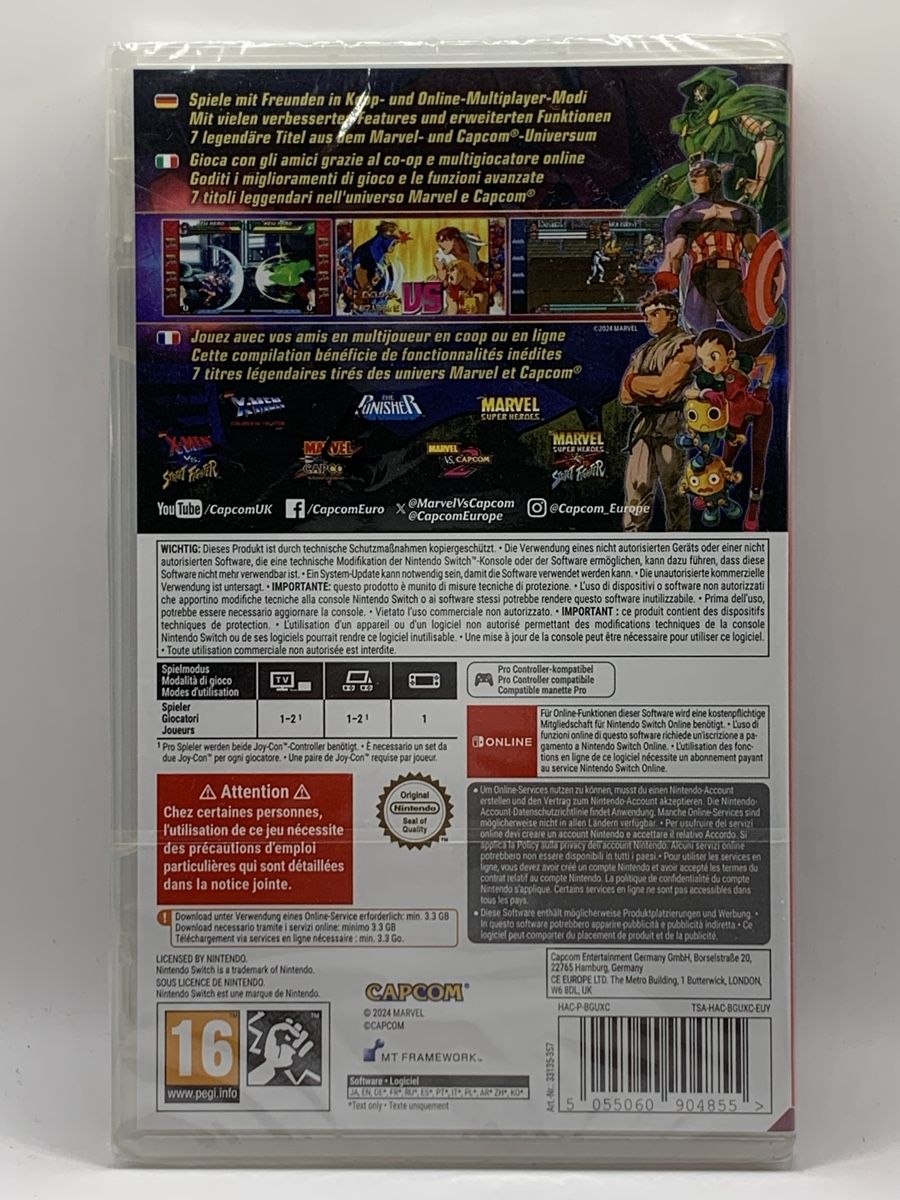 Nintendo Jeux: Nintendo Switch - Marvel vs Capcom Fighting Collection - neu – Neuf avec emballage d'origine à Ostermundigen par RG-Collector 1