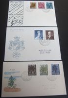 FL 3 verschiedene alte FDC