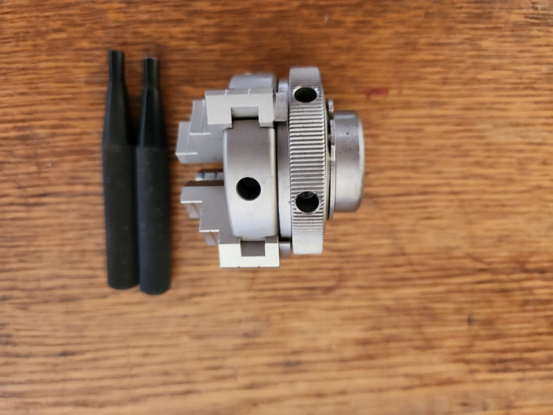 Metall- & Schlosserei Sonstiges: EMCO UNIMAT 4-BACKENFUTTER, D = 50mm, Top – Neu (gemäss Beschreibung) aus Romanshorn von Legere8 1
