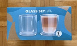 Doppelwandige Gläser, 2er Set, Neu und Originalverpackt!
