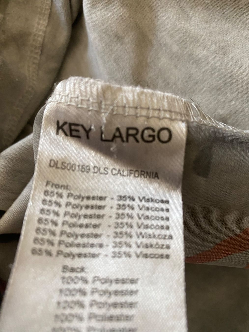 Camicette: Key Largo Blusen Shirt hellgrau Gr S – Usato da Schönenberg ZH venduto da Pfupfli1 6