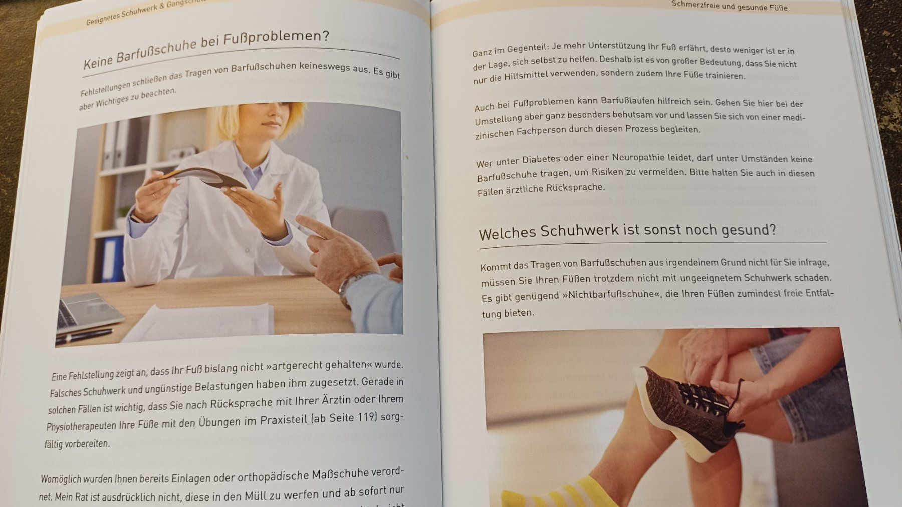 Libri: Schmerzfreie Füsse – Nuovo (secondo la descrizione) da Zollikerberg venduto da Kaugo 2