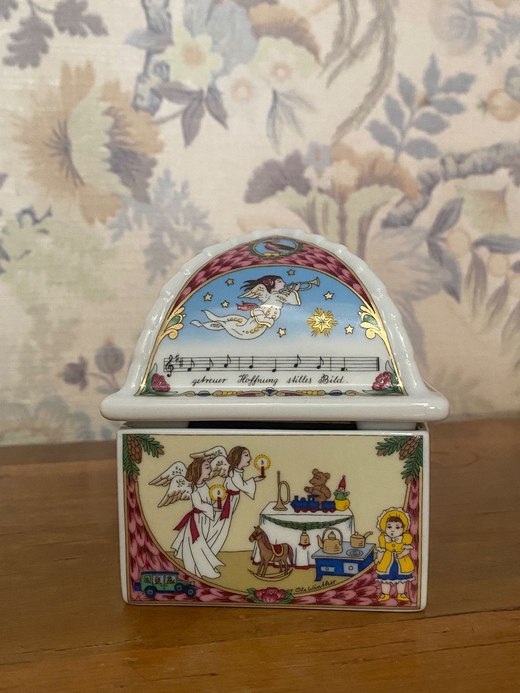Hutschenreuther Carillon: Hutschenreuther Weihnachts Spieldose Edition 2002 – Nuovo (secondo la descrizione) da Wil SG venduto da nat_g5tn 4