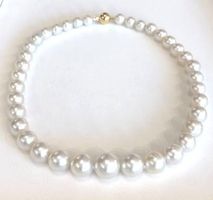 Südsee Perlen Collier, 10-15.2mm, 9300.-