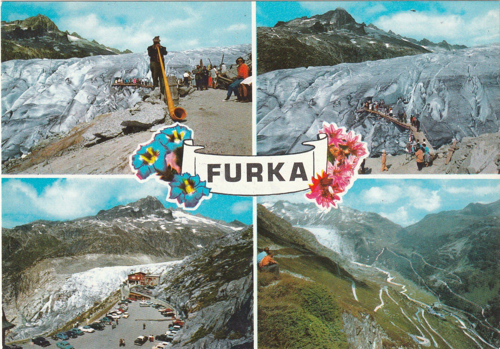 Cartoline postali: Furka Pass MBK – Usato da Lumbrein venduto da made02