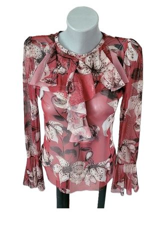 ZUIKI - neuw. Blusen Shirt aus Italien Boho Hippie Gr. S (M)