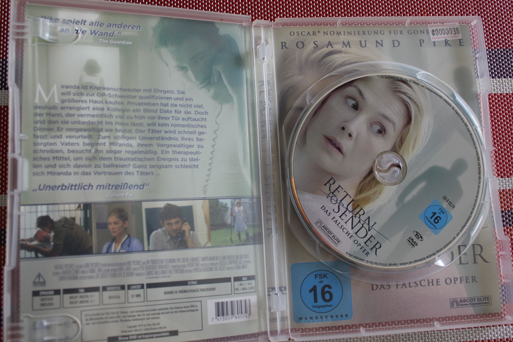 Tutti i DVDs: Return to Sender - Das falsche Opfer DVD – Usato da Geroldswil venduto da schlumpf1969 1