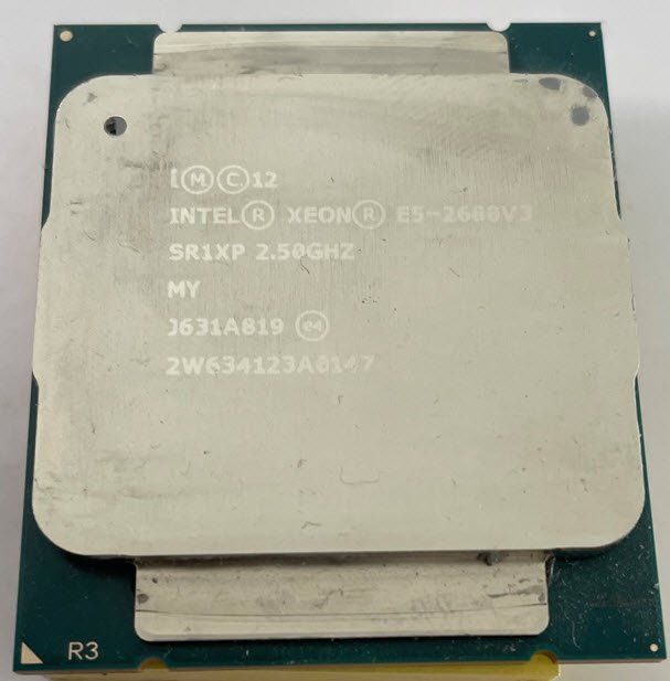 Intel Componenti elettronici: Nur CPU - Intel Xeon E5-2680 V3 – Difettoso da Meierskappel venduto da Maca0