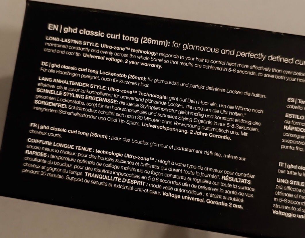 GHD Lockenstäbe & Haarglätter: GHD curve 26mm (model clt262) – Gebraucht aus Altendorf von bambi124 5