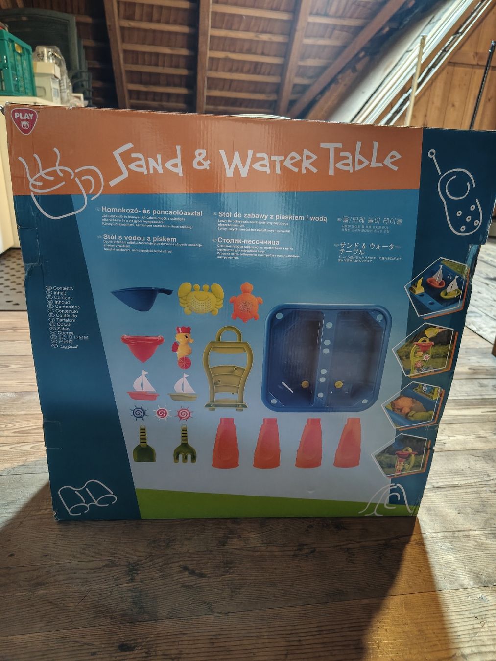 Giocattoli: Sand und Wassertisch Spieltisch in Originalverpackung – Nuovo e nell'imballaggio originale da Gams venduto da Marina050 1