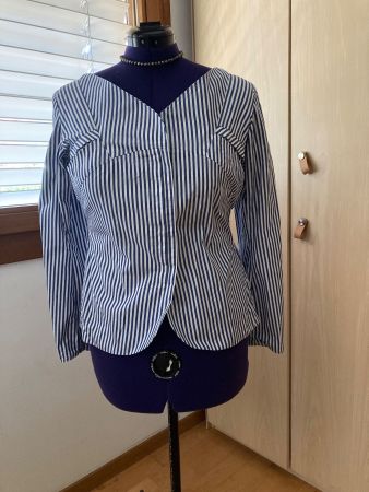 Bluse von Berner Label Viento Gr. 40