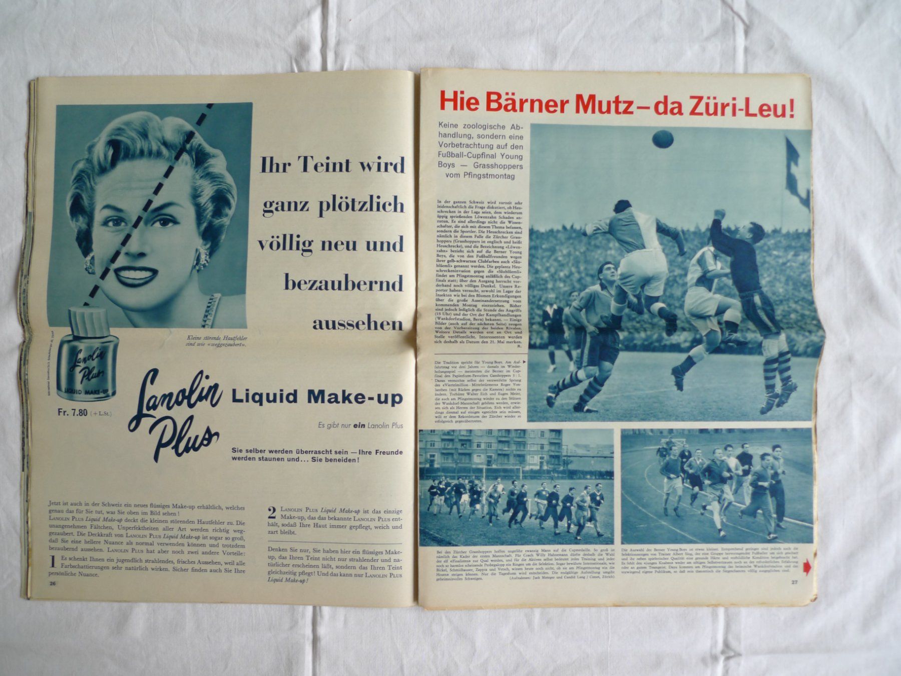 Zeitschriften & Magazine: Zeitschrift Sie + Er , Nr. 20, 17. Mai 1956 – Gebraucht aus Winterthur von Sacramons 4