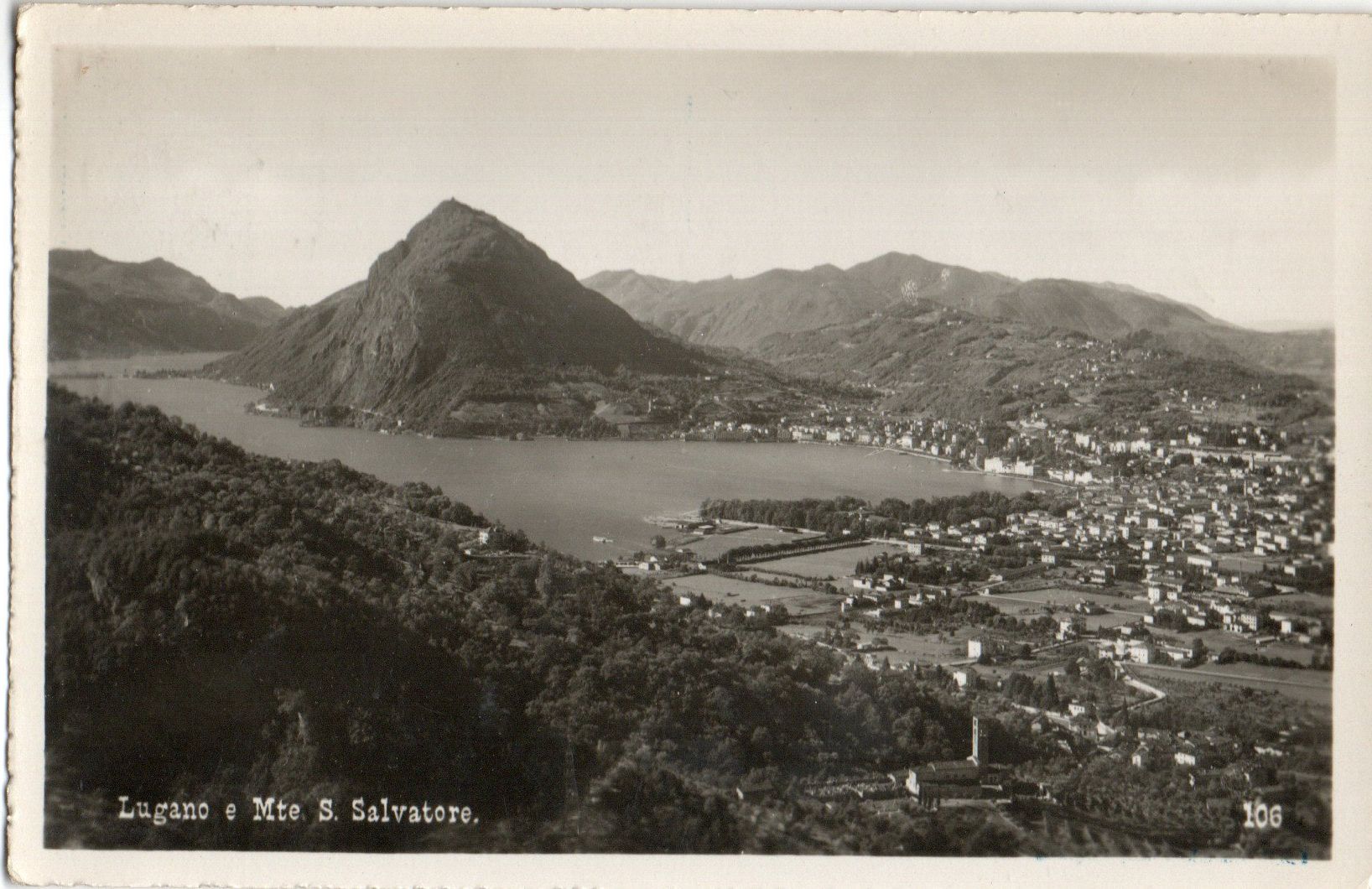 Cartes postales: Lugano e Mte S.Salvatore – D'occasion à Melano par pisonsdro