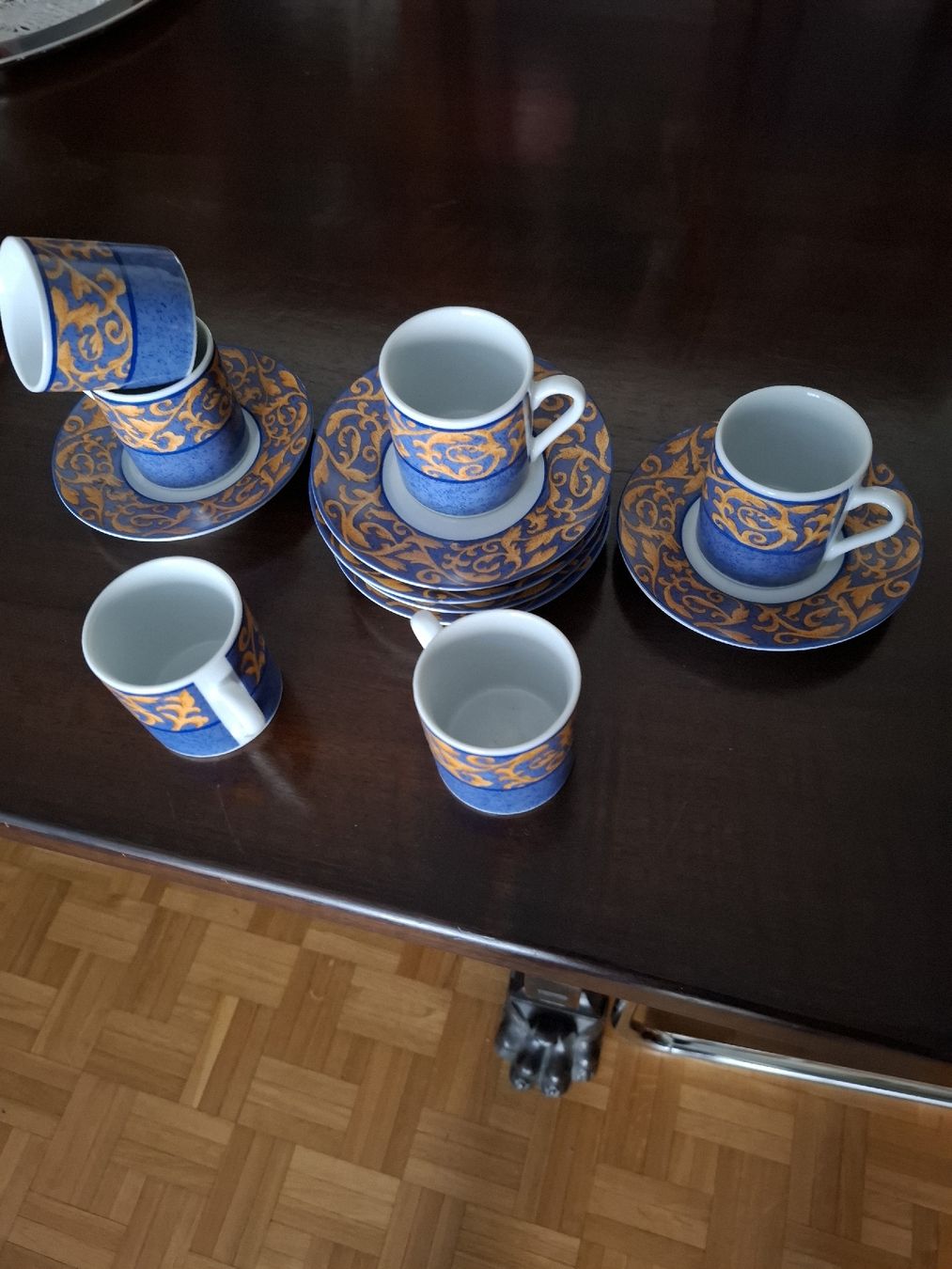 Service à café /expresso,R&BC Ware, 6 tasses, années 1996 (Neuf (Voir ...