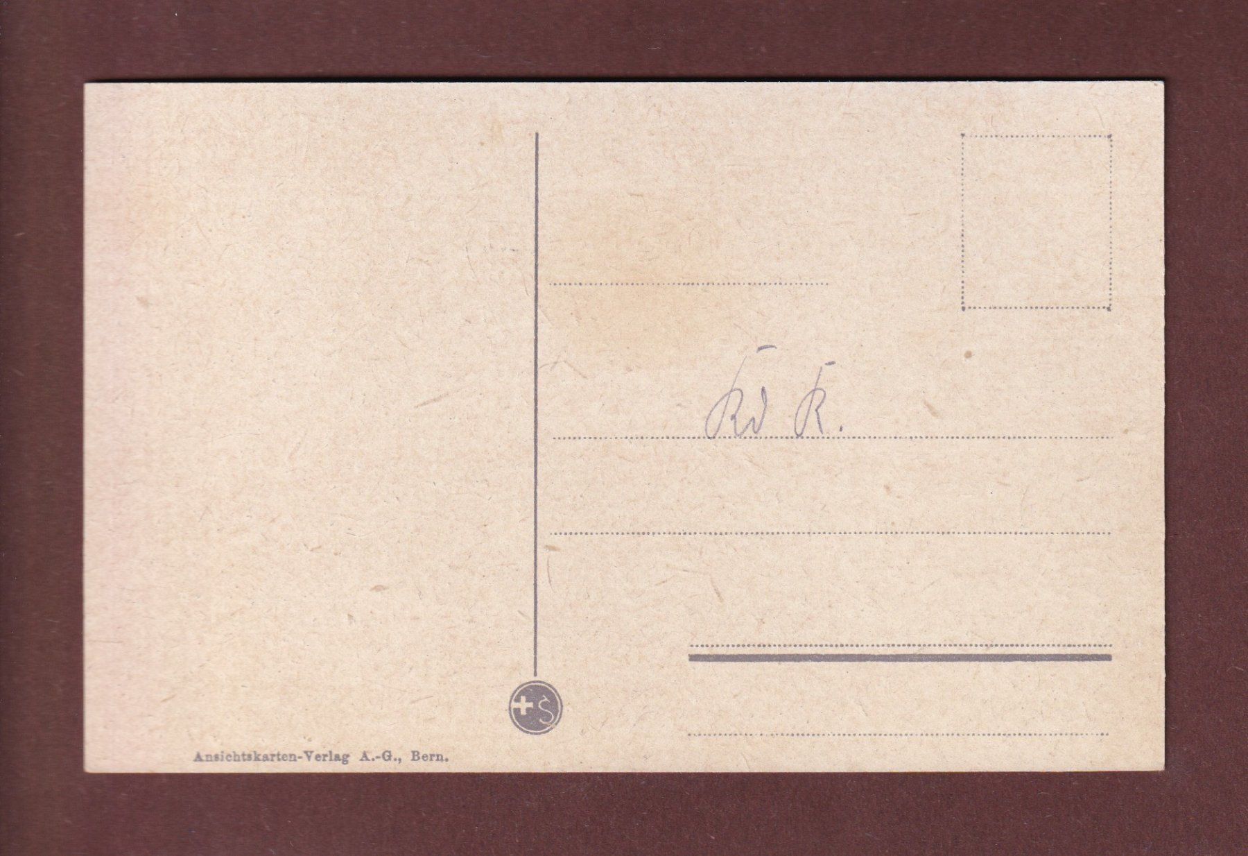 Cartoline postali: THUN und die Alpen - Kirche – Usato da Pully venduto da nicecards-shop 1