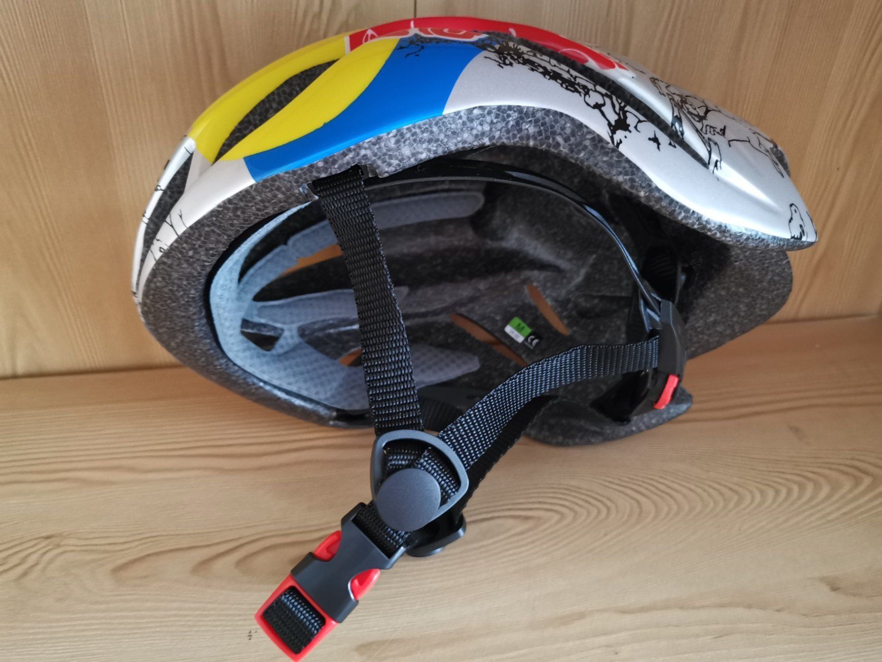 Red Bull Caschi: Velohelm Red Bull Design Grösse M – Nuovo (secondo la descrizione) da Engelberg venduto da Delraich 4