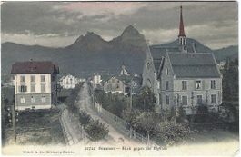 Brunnen, alte Kantonsstrasse