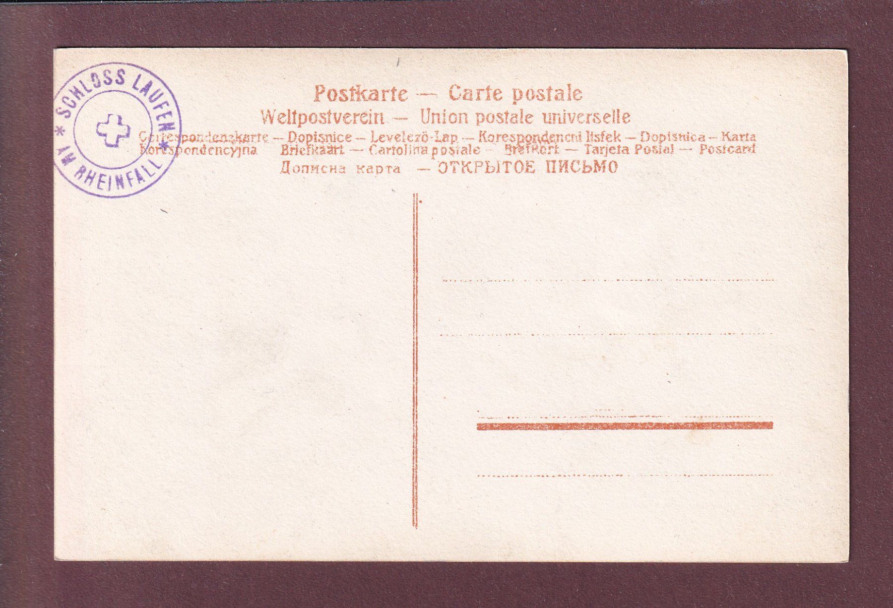 Cartes postales: RHEINFALL – D'occasion à Pully par nicecards 1